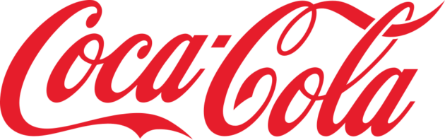 Coca-Cola wordmark in red cursive script